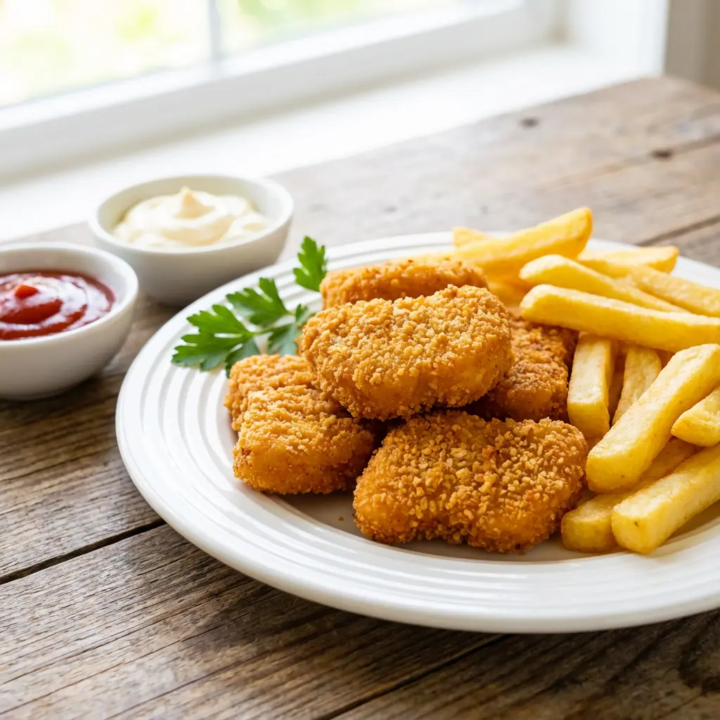 CRUNCHY CHICKEN NUGGETS