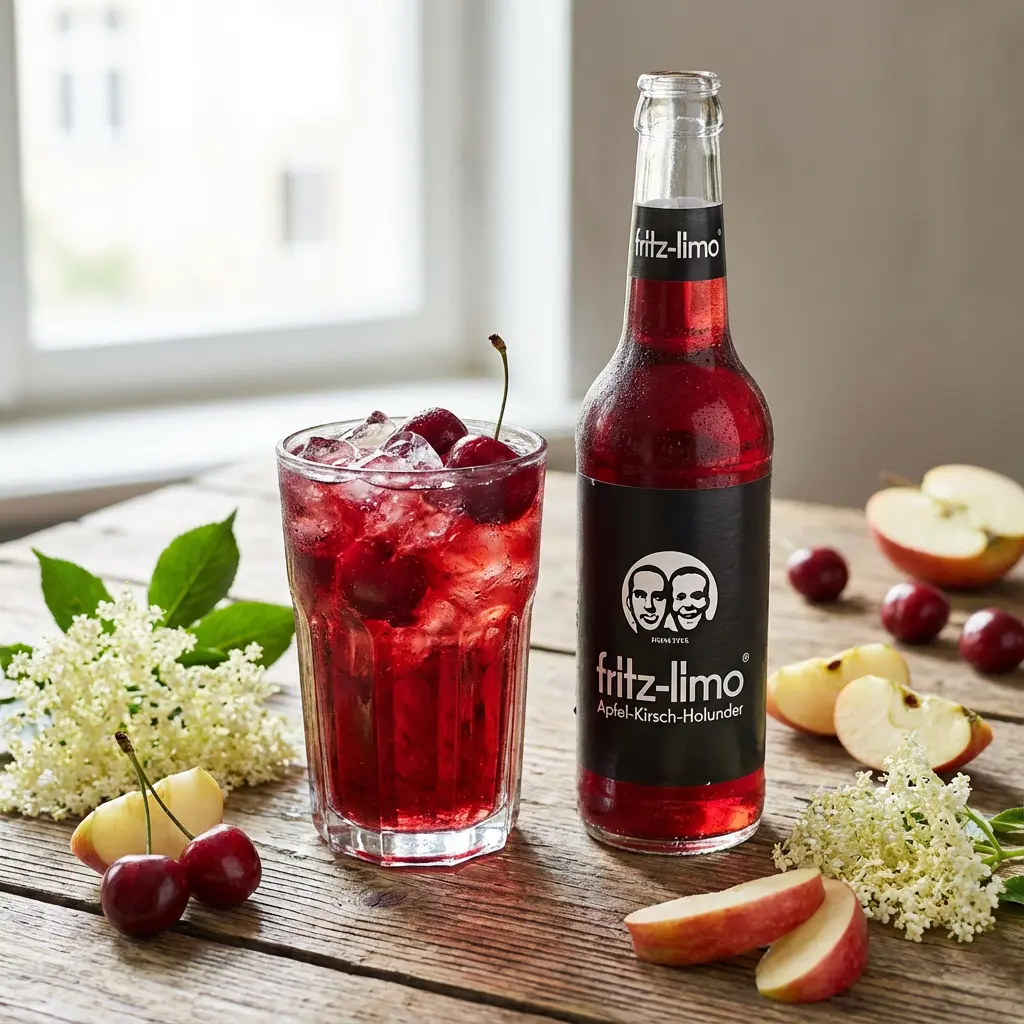 FRITZ-LIMO APFEL-KIRSCH-HOLUNDER