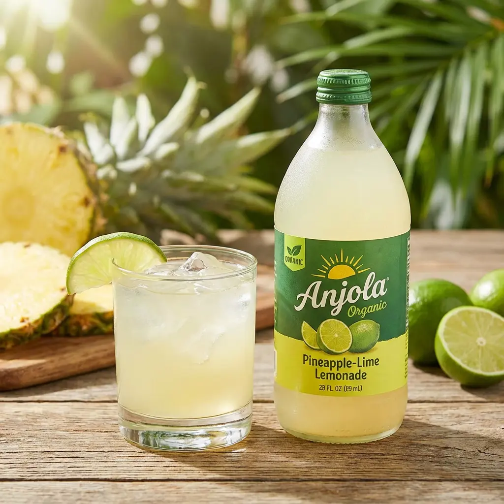 ANJOLA BIO LIMONADE ANANAS-LIMETTE