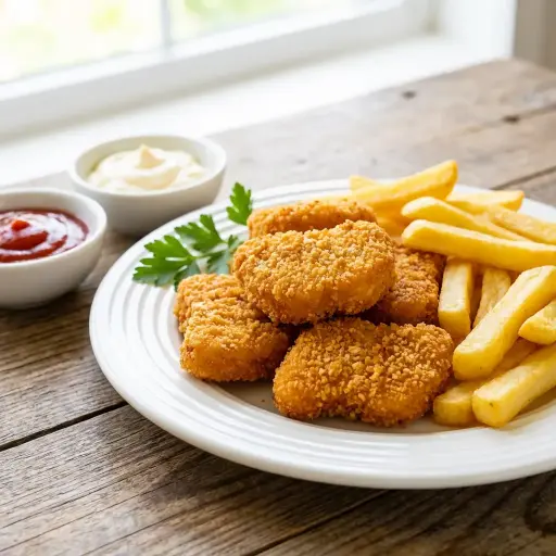 CRUNCHY CHICKEN NUGGETS