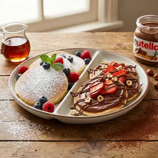 PUDERZUCKER/SCHOKOCREME